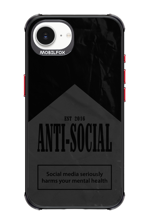 ANTI-SOCIAL (BLVCK) 2.0 - Apple iPhone 16e