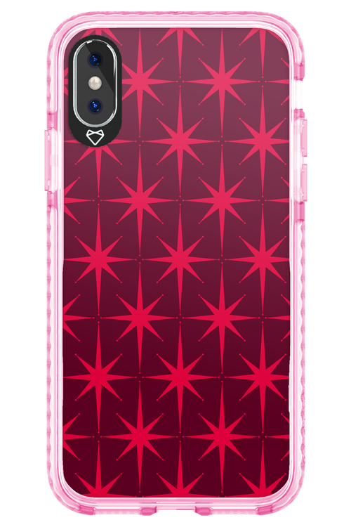 Burgundy Starss - Apple iPhone X