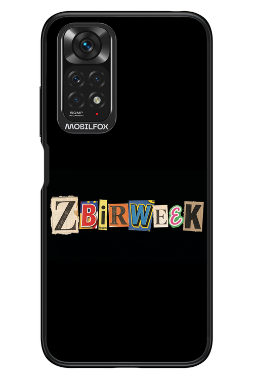 Zbirweek (black) 2.0 - Xiaomi Redmi Note 11/11S 4G