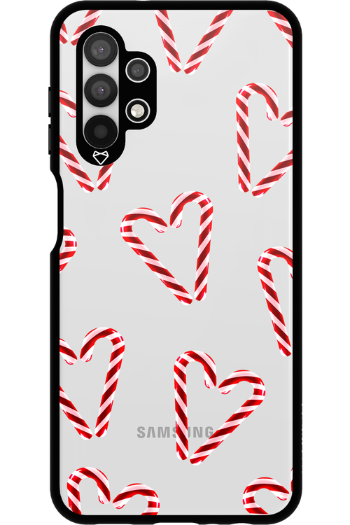 Candy Cane Hearts - Samsung Galaxy A13 4G