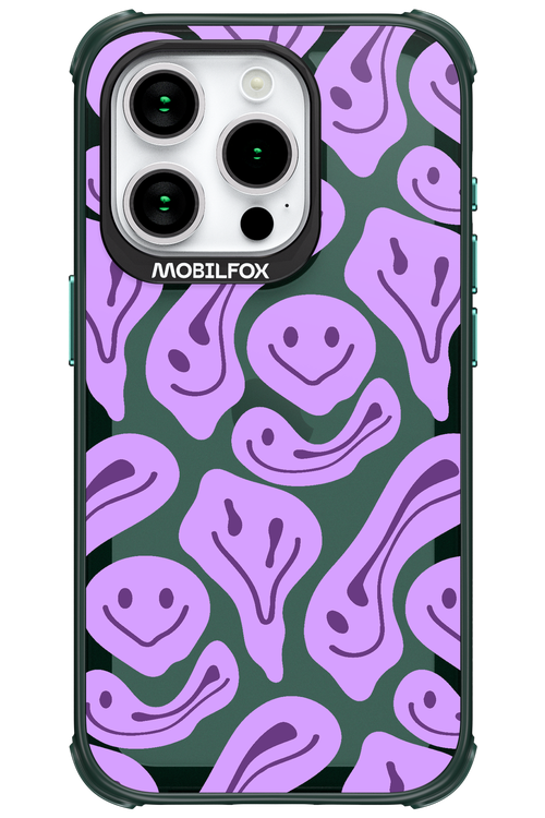 Fluid Smiley Purple - Apple iPhone 15 Pro