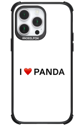 Panda Love White - Apple iPhone 14 Pro Max