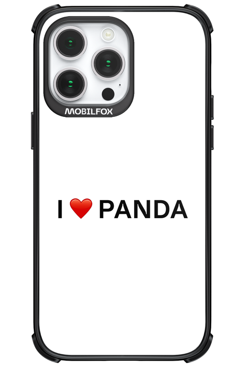 Panda Love White - Apple iPhone 14 Pro Max