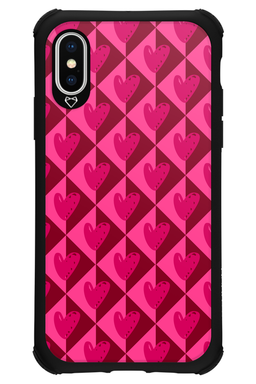 Holiday Heartss - Apple iPhone X