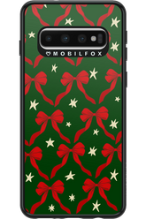 Bow & Stars (Green) - Samsung Galaxy S10