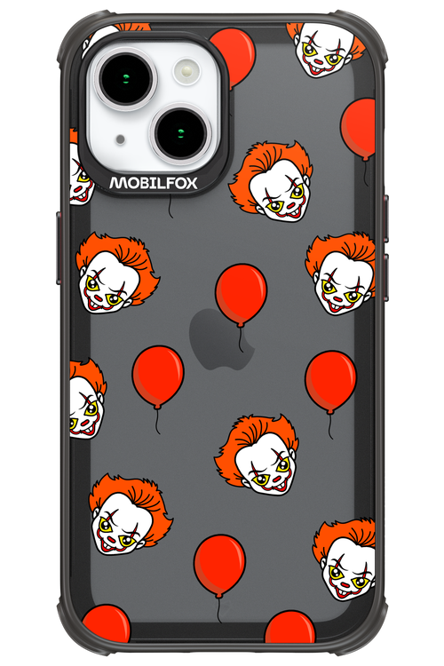 Mystery Clown (Transparent) - Apple iPhone 15