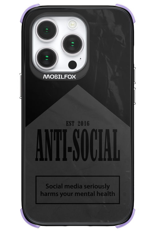 ANTI-SOCIAL (BLVCK) 2.0 - Apple iPhone 14 Pro