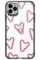 Candy Cane Hearts - Apple iPhone 11 Pro Max