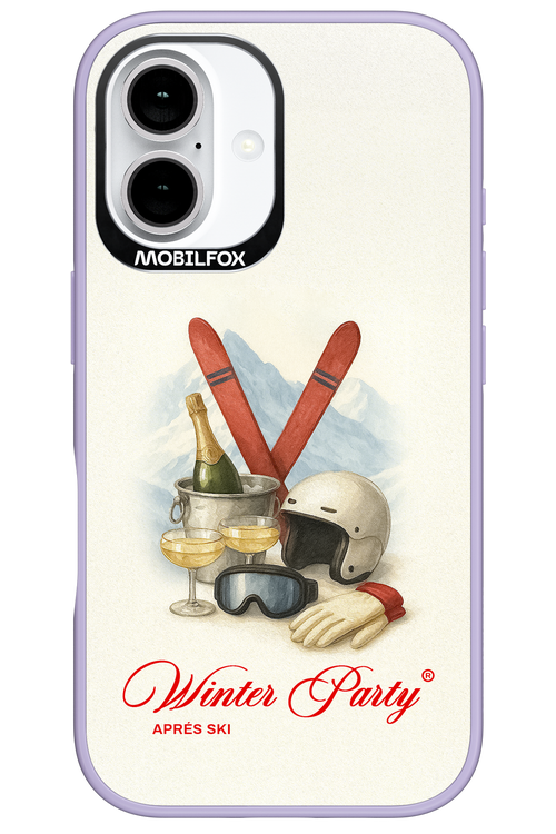 Winter Ski Party - Apple iPhone 16