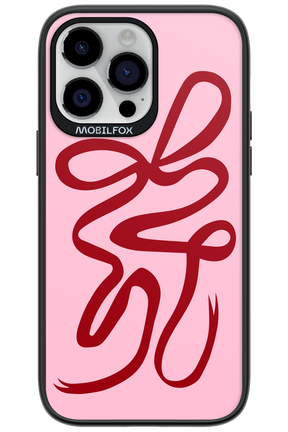 Burgundy Bow - Apple iPhone 14 Pro Max