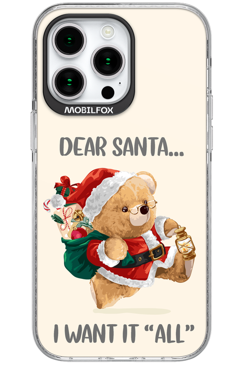Dear Santa i want it all - Apple iPhone 15 Pro Max