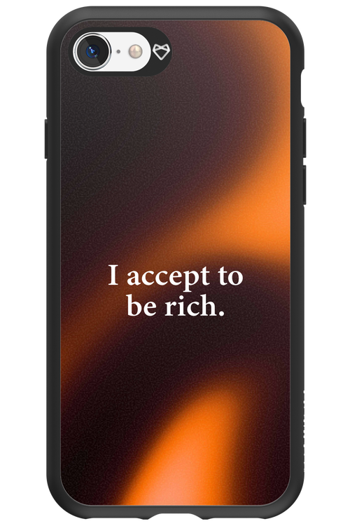 I accept to be rich - Apple iPhone SE 2022
