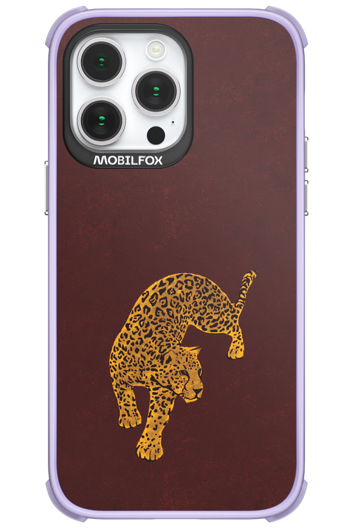 Burgundy Leopard - Apple iPhone 14 Pro Max