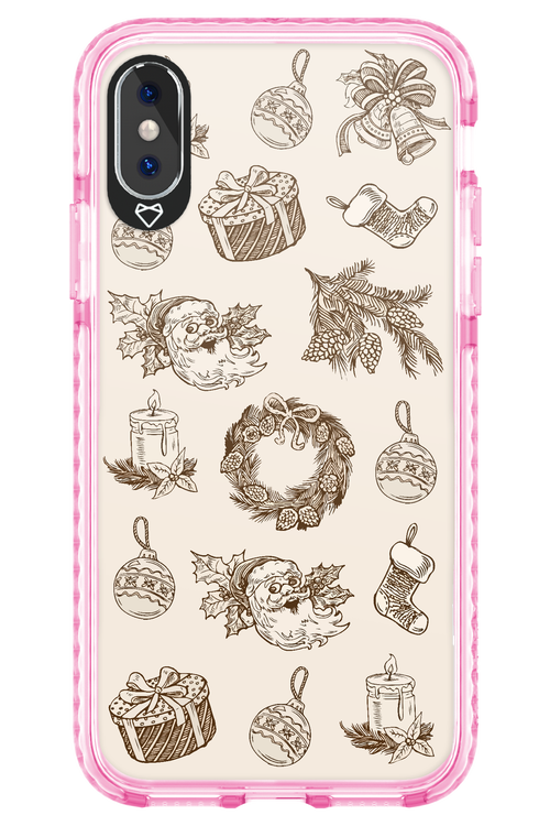 Christmas Paper - Apple iPhone X