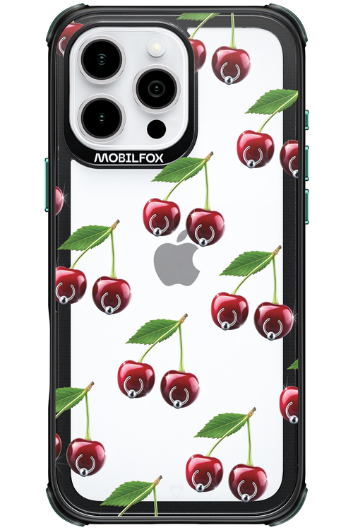 Spicy Cherries Transparent - Apple iPhone 16 Pro Max