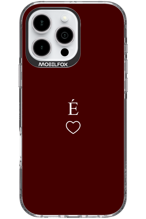 E Burgundia II 2.0 - Apple iPhone 16 Pro Max