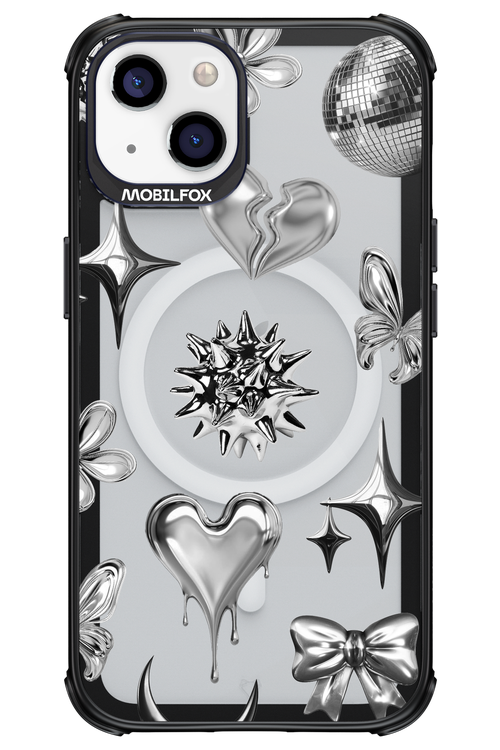 Silver Zone Transparent - Apple iPhone 13