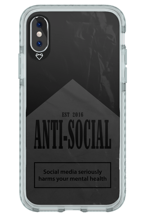 ANTI-SOCIAL (BLVCK) 2.0 - Apple iPhone XS
