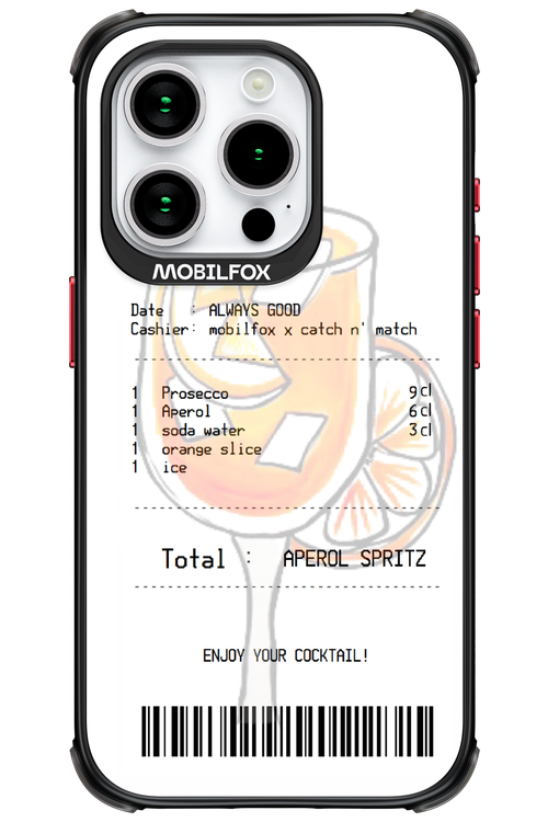 aperol spritz cocktail - Apple iPhone 15 Pro