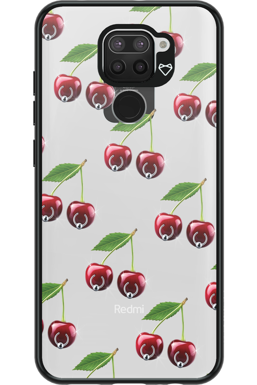 Spicy Cherries Transparent - Xiaomi Redmi Note 9