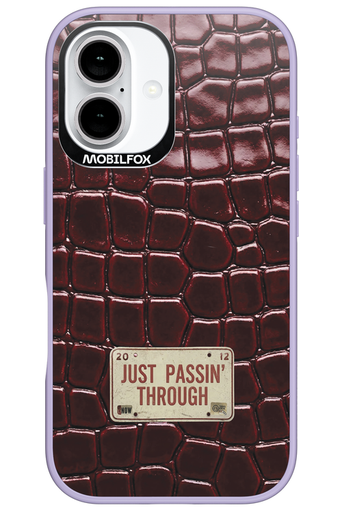 Just passin through 2.0 - Apple iPhone 16