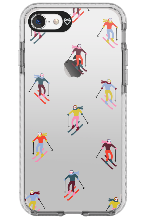 Snow Motion (Transparent) - Apple iPhone 7