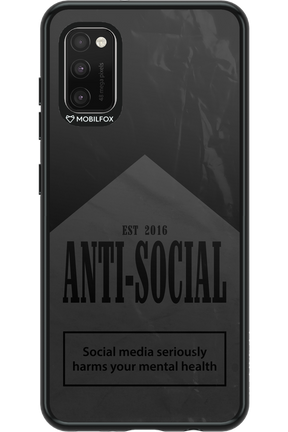 ANTI-SOCIAL (BLVCK) 2.0 - Samsung Galaxy A41