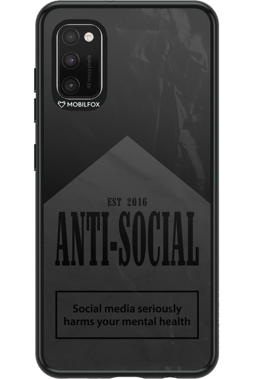 ANTI-SOCIAL (BLVCK) 2.0 - Samsung Galaxy A41