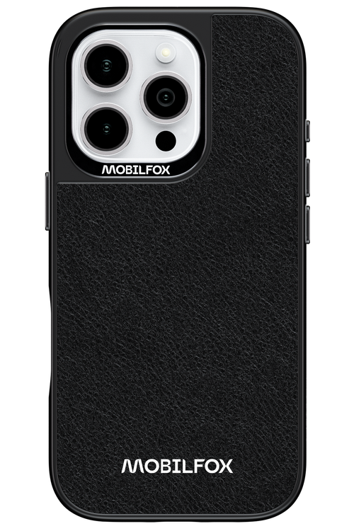 Logo White Leather 2.0 - Apple iPhone 16 Pro