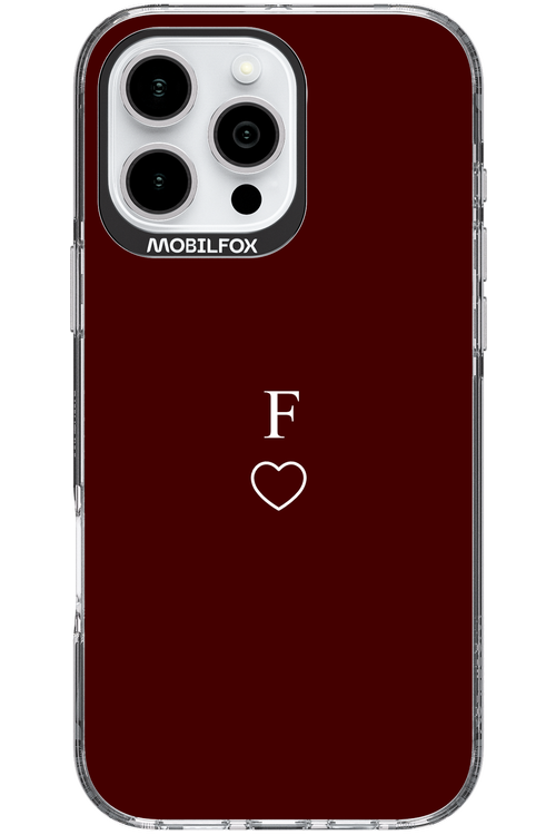 F Burgundia 2.0 - Apple iPhone 16 Pro Max