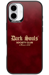 Dark Souls (Burgundy) - Apple iPhone 16 Plus