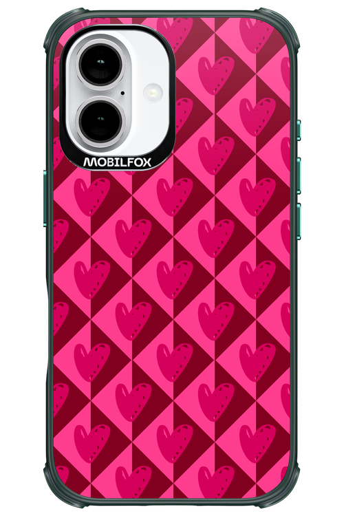 Holiday Heartss - Apple iPhone 16