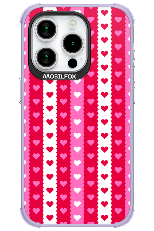 Christmas Heart Biscuit - Apple iPhone 15 Pro