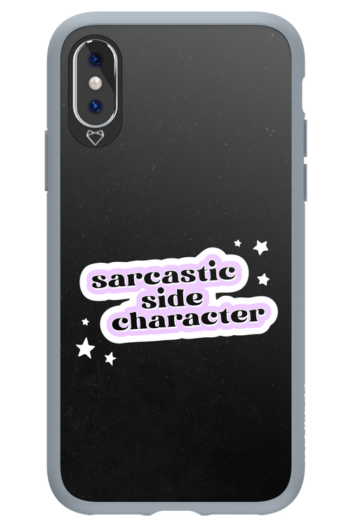 Sarcastic Black - Apple iPhone XS