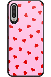 Sprinkle Heart Pink - Samsung Galaxy A70