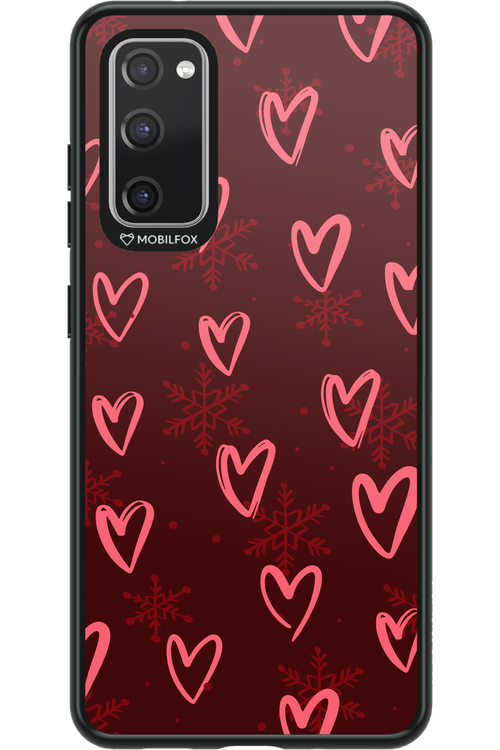 Christmas Hearts - Samsung Galaxy S20 FE