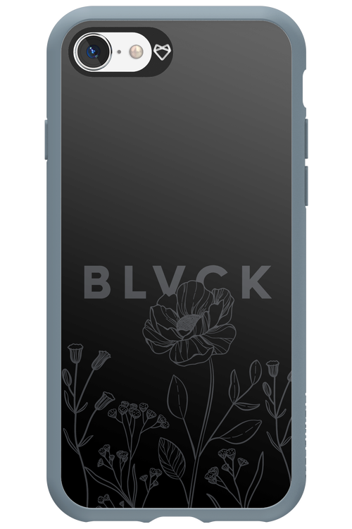 Black Flowers - Apple iPhone SE 2022