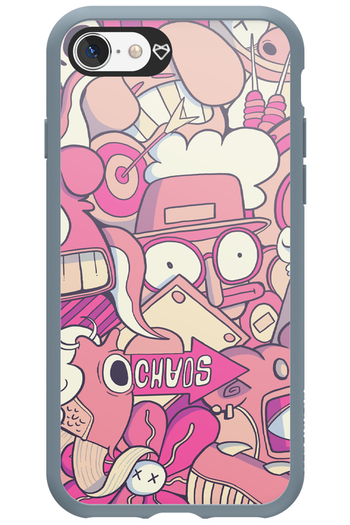 Coral Chaos - Apple iPhone SE 2020