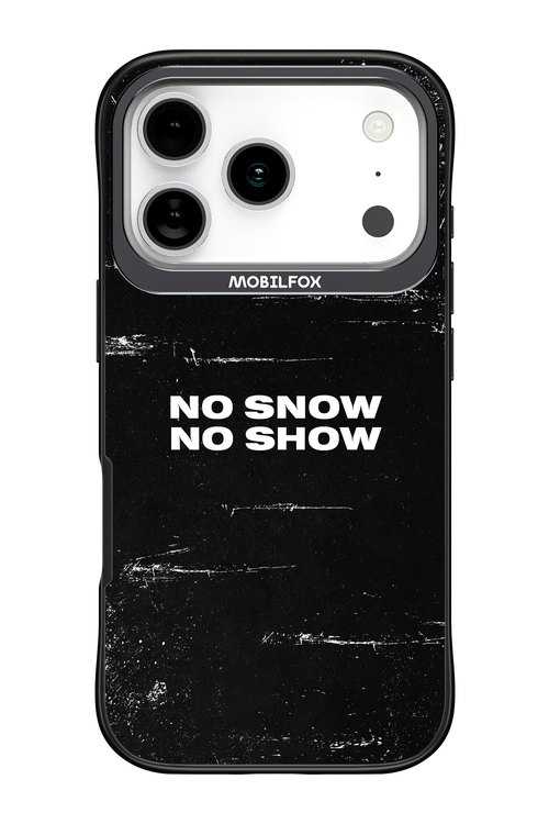 No snow, no show - Apple iPhone 17 Pro