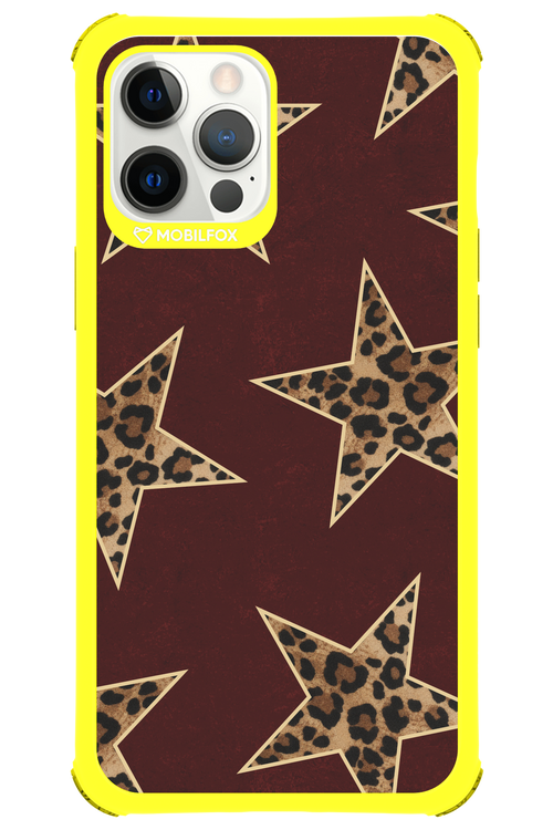 Wild Stars Burgundy - Apple iPhone 12 Pro Max