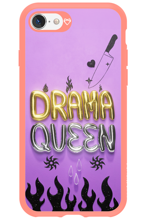 Drama Queen Purple - Apple iPhone SE 2020