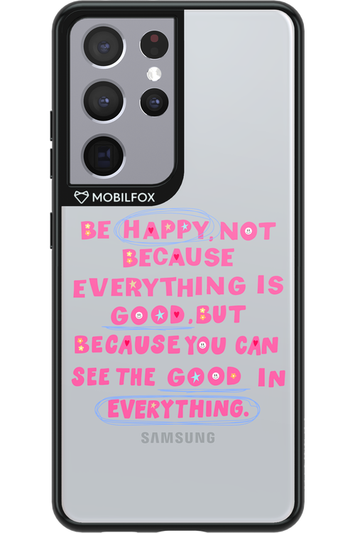 Be Happy 2.0 - Samsung Galaxy S21 Ultra