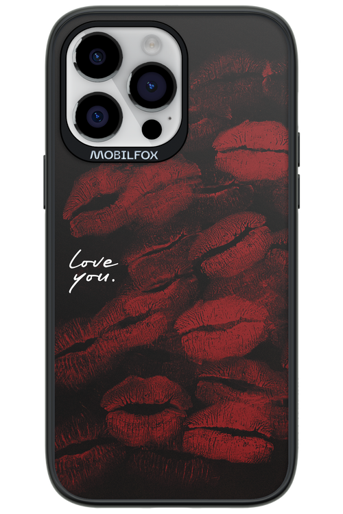 LOVE U BLACK 2.0 - Apple iPhone 14 Pro Max