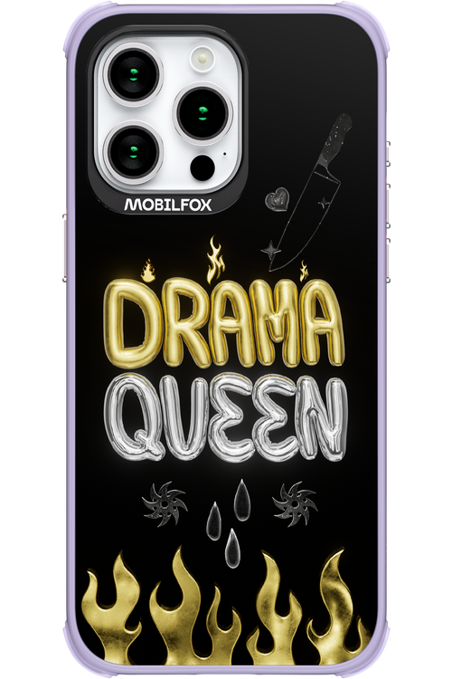 Drama Queen Black - Apple iPhone 15 Pro Max