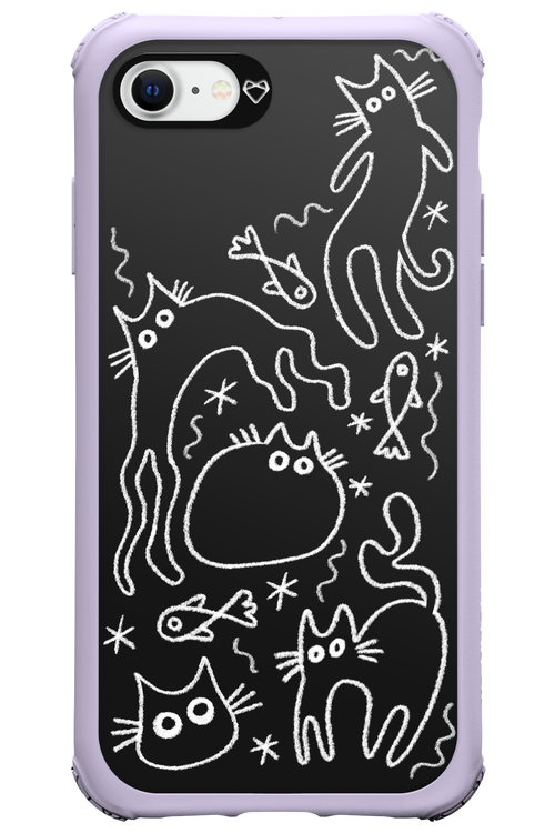 CHALK_CATS 2.0 - Apple iPhone SE 2022