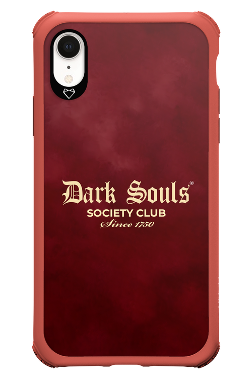 Dark Souls (Burgundy) - Apple iPhone XR