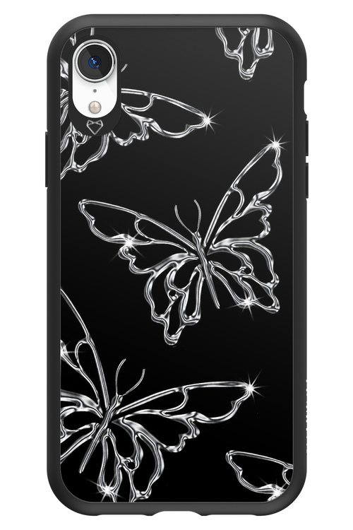 Silver Butterfly 2.0 - Apple iPhone XR