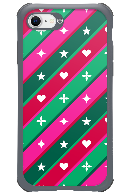 Christmas Stripes - Apple iPhone 7