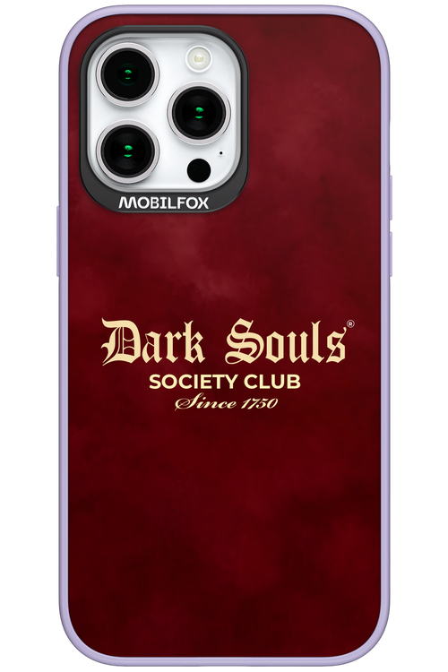 Dark Souls (Burgundy) - Apple iPhone 15 Pro Max