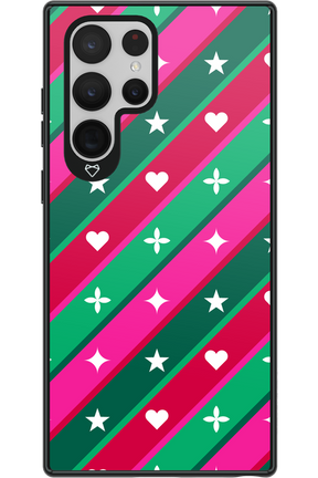 Christmas Stripes - Samsung Galaxy S22 Ultra